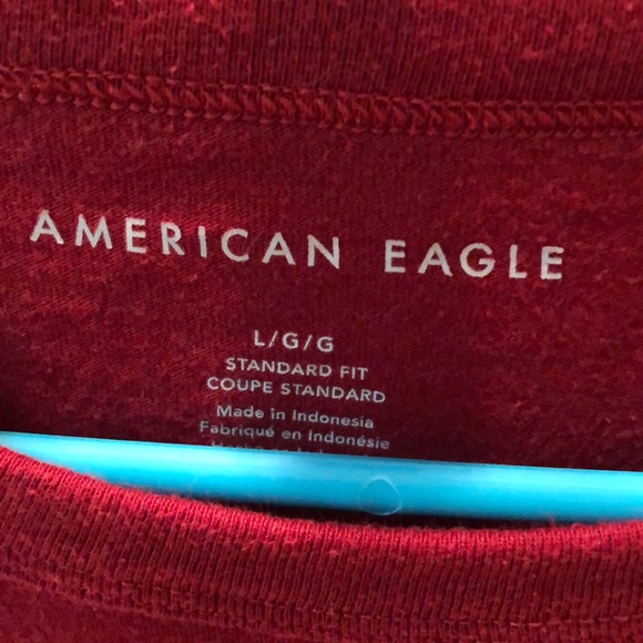 American eagle red t shirt - Picture 2 of 3